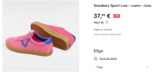 Zapatillas Casual Vans Sport Low por 37.99€