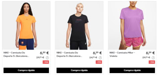 Ropa y calzado Nike desde solo 4,99€