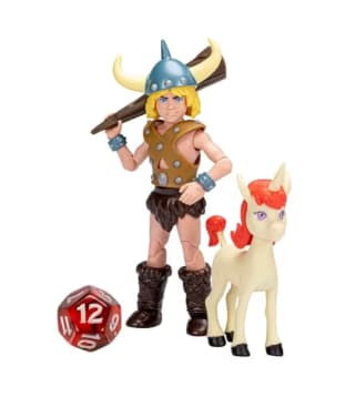 Dungeons & Dragons Cartoon Classics de Bobby & Uni a escala de 6 pulgadas 2 figuras y dado por solo 17,30€