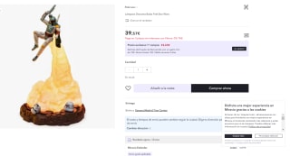 Lámpara marca Paladone Figura Star Wars Boba Fett por 27,57€