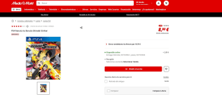 Playstation PS4 Naruto a Boruto: Shinobi Striker por 8,90€