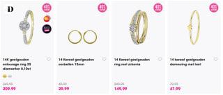 40% korting op alle gouden & diamanten sieraden bij Lucardi