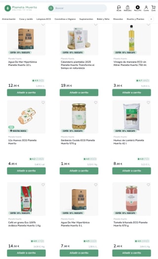 -10% de Descuento en la marca de Planeta Huerto.