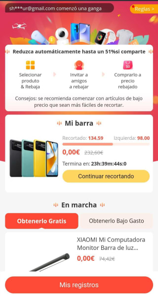 Nuevo juego Banggood para ganar premios como teléfono móvil o mas cosas