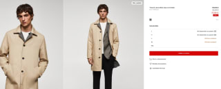 Trench reversible lana reciclada por 27,99€