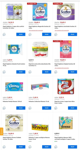 Cupones Millonarios con -3€ por cada 12€ de compra en Droguería desde Carrefour.