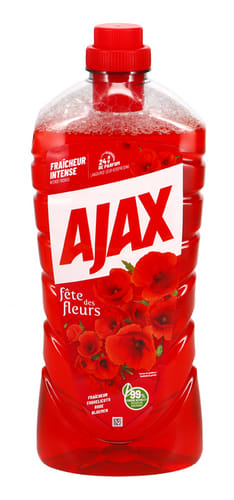 Ajax allesreiniger Fête fl. klaprozenveld voor €2,52 bij Colruyt