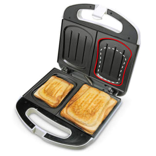 Bourgini 12.5000 Sandwichmaker XXL wit voor €17,99 bij Blokker