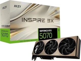 Tarjeta Gráfica MSI GeForce RTX 5070 INSPIRE 3X OC 12GB GDDR7 Reflex 2 RTX AI DLSS4 + 40€ gratis Steam por 629,90€