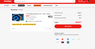 TV QLED MiniLED 65" TCL 65C805 VA FALD MiniLED 512 zona 144Hz Google TV 11 Dolby Vision & Atmos DTS HDR10 por 679€