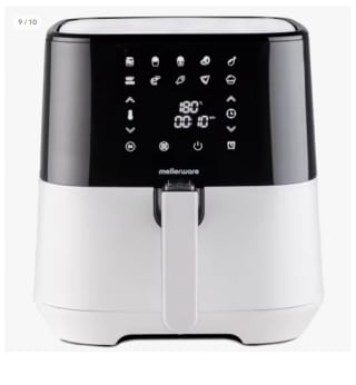 Mellerware Crunchy Plus Freidora de Aire 5.5L 1500W por 59.99€ (Cuena Nueva 49.99€)