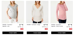 Ropa de niñ@s y mujer desde solo 0,50€ marca OKAIDI y calzado por 0,99€