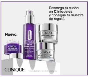 Muestra gratis Cliniquè Smart a recoger