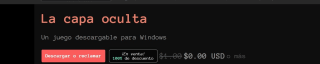 juego para pc La capa oculta gratis desde Itch