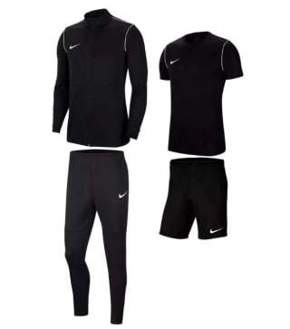 4 Delige Nike trainingspak Park 20 voor €52,97 dmv code bij Geomix-shop