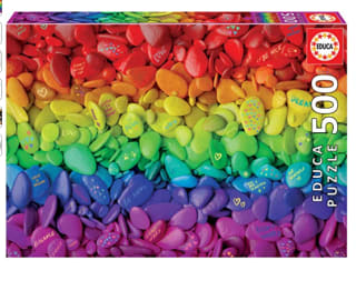 Puzzle de 500 piezas modelo Piedras de Colores marca Educa Borras por 7,64€