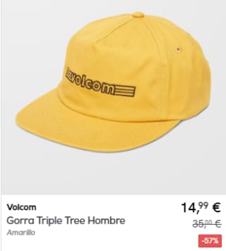 Gorras primeras marcas por menos de 15€