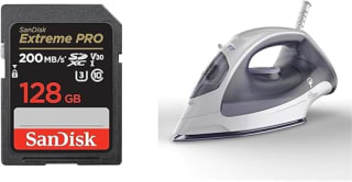SD SanDisk Extreme Pro 128GB + Plancha de Vapor Oster $899 | Amazon