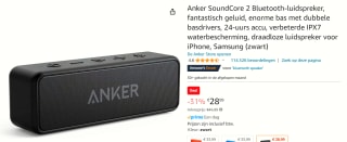 Anker Soundcore 2 voor €28,99 bij Amazon