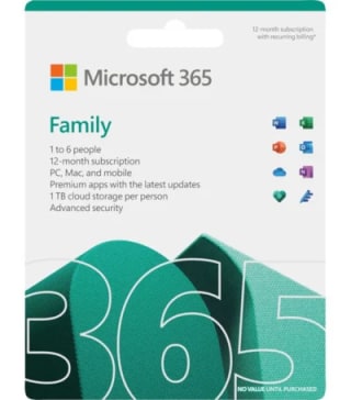 Microsoft 365 Family | 6 Gebruikers - 1 jaar | Inclusief updates voor €55 bij de Mediamarkt