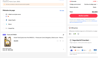 Aceite Total Quartz Ineo First 0W30 5L por solo 32,33€