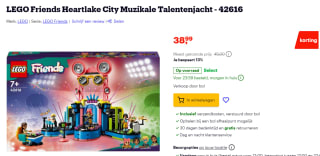 LEGO Friends Heartlake City Muzikale Talentenjacht voor €38,99 bij Bol.com