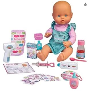 Nenuco- ¿Estás malito?, muñeco bebé con accesorios para ver si está enfermo por 21.99€