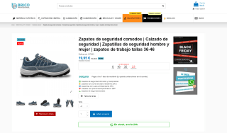 Zapatos de seguridad comodos por solo 19,95€