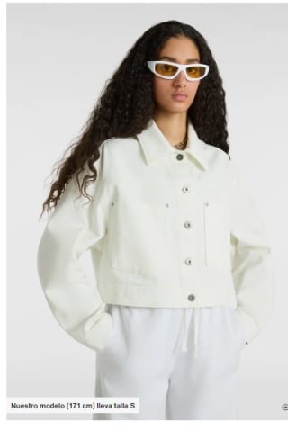 Chaqueta Vaquera para Mujer Vans RAYNES CROP TRUCKER por 36€