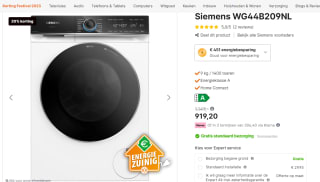 Siemens iQ700 WG44B209NL wasmachine voor €919,20 bij Expert