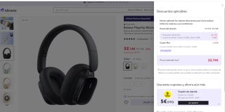 Baseus Bowie H1i Auriculares Bluetooth con Cancelación Activa de Ruido Negros por 22,74€