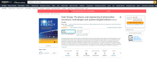Livro: Solar Energy: The physics and engineering of photovoltaic conversion, technologies and systems - Gratuito.