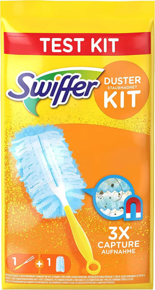 Swiffer stofmagneet set (1 handvat + 1 doek) voor €0,89 bij Wibra