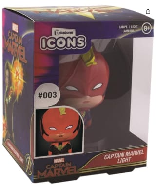 Lámpara Icons Capitana Marvel marca Paladone por 10,66€