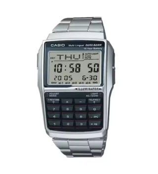 Reloj CASIO Databank CALCULADORA batería 10 años por solo 34,44€