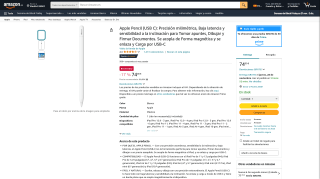 Apple Pencil USB C por 74€