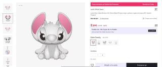 Original Pandora Lindo Alien Little Monster Girl Charm Bead Fit para mujer por 2,89€