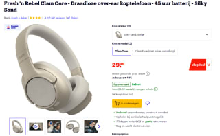 Fresh 'n Rebel Clam Core diverse kleuren voor €29,99 bij Bol.