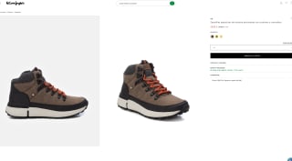 Zapatillas deportivas abotinadas con cordones y cremallera Hombre por 29,95€