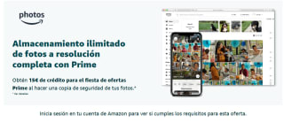 Gratis 15€ por subir una foto con Amazon Photos