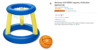 Juego Baloncesto Hinchable 52418 de bestway por 5.95€
