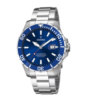 Reloj diver Festina automático con cristal zafiro por solo 183,20€