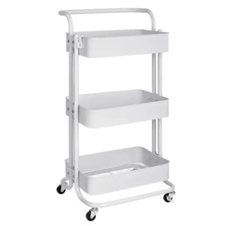 Carro Multiuso Auxiliar con Ruedas Almacenamiento 3 Niveles por 16.99€ (Cuenta Nueva 8.5€)