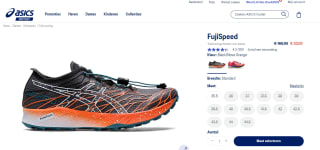 Asics - Fujispeed Hardloop schoenen voor €30 bij Asics