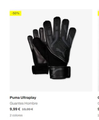 Recopilación Rebajas marca Puma desde 7,99€ en Sprinter