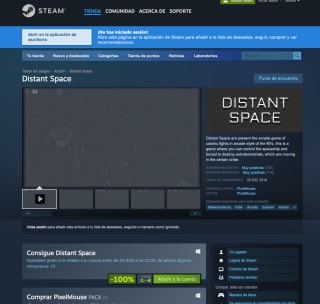 Videojuego Distant Space Steam Gratis con Steampowered