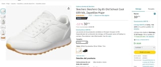 Zapatillas de mujer Skechers Og 85 Old School Cool 699 por 30.45€