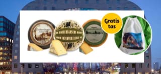 Gratis Rotterdam-tas bij aankoop van Rotterdamse kaas bij Hoog & Doorn