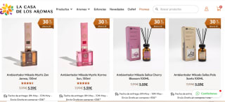 30% descuento en seleccionados desde la casa de los Aromas