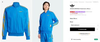 Adidas Originals sweatvest voor €27,45 bij About You